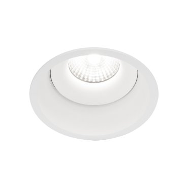 Nova Luce Lazio - Einbaustrahler - Ø 90 mm, Ø 82 mm Einbaumaß - IP54 - weiß