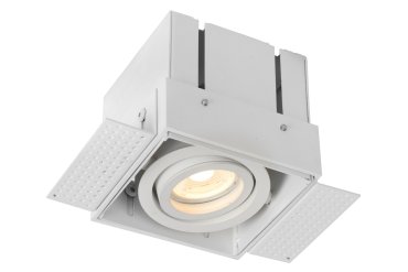 Lucide Trimless - Einbaustrahler - 97 x 97 mm, 97 x 97 mm Einbaumaß - weiß