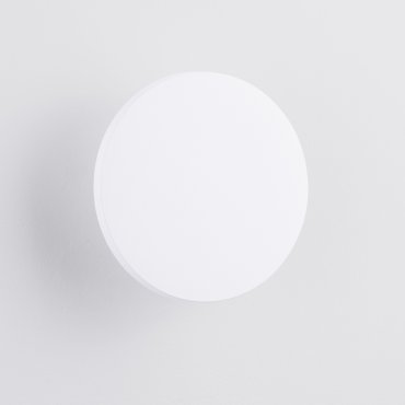 Nova Luce Tower - Außenwandleuchte - Ø 16,5 x 5,8 cm - 8W LED inkl. - IP65 - Sand Weiß