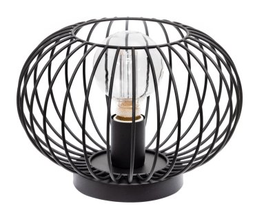 ETH Wire 2.0 – tischlampe – Ø 30 x 23 cm – schwarz