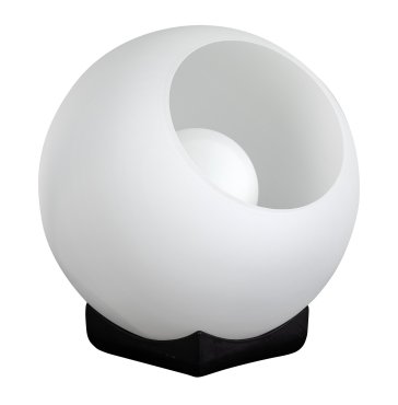 ETH Orb Opal - tischleuchte - Ø 25 x 31 cm - schwarz und weiß