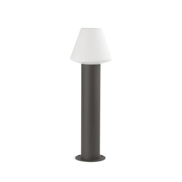 Faro Mistu - Gartenleuchte - Ø 19 x 60 cm - IP44 - dunkelgrau