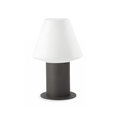 Faro Mistu - Gartenleuchte - Ø 19 x 31 cm - IP44 - dunkelgrau