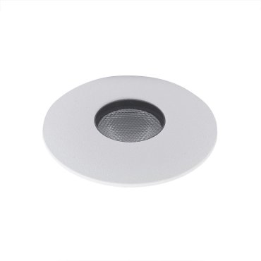 Nova Luce Bang - Bodenspot für den Außenbereich - Ø 37 mm, 32 mm Einbaumaß - 1W LED inkl. - IP67 - weiß
