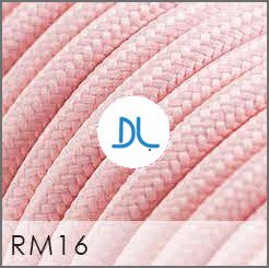 Daylight Italia - Textilkabel - pro 100 cm - Babyrosa