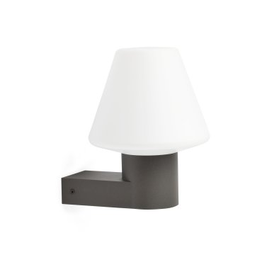 Faro Mistu - Wandleuchte - 18 x 19 x 22 cm - IP44 - dunkelgrau