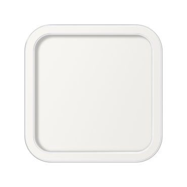 ETH Loïs – deckenleuchte – 30 x 30 x 5 cm – 3-stufig dimmbar – 24W LED inkl. – IP44 – weiß