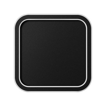 ETH Loïs – deckenleuchte – 30 x 30 x 5 cm – 3-stufig dimmbar – 24W LED inkl. – IP44 – schwarz