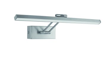 Nova Luce Marnell - Wandleuchte - 37,6 x 20,5 x 5,5 cm - 12W LED inkl. - vernickelt