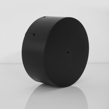 Nova Luce - schwarzer Kasten passend für Belar Pendelleuchte - Ø 15 x 6 cm - schwarz