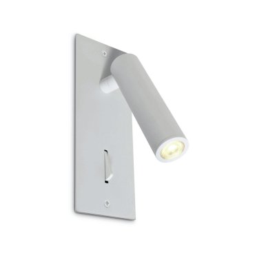 ONE Light Reading Spots - Wandleuchte mit Schalter - 6 x 4,7 x 15 cm - 3W LED inkl. - weiß