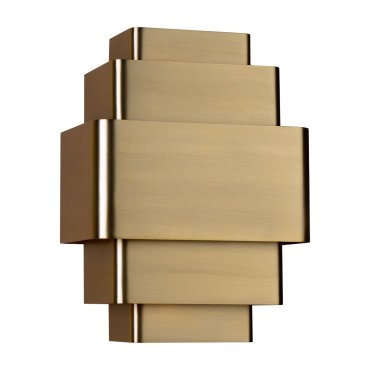 Artdelight Layers - Wandleuchte - 12 x 20 x 27,5 cm - Bronze