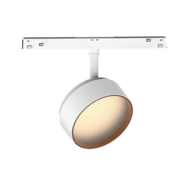 VK Lighting Eiva - magnetisches Schienensystem - Schienenstrahler - Ø 10 x 4,5 cm - 6W LED inkl. - DALI dimmbar - weiß
