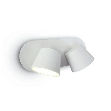 ONE Light Hotel Lesespots - Aufbaustrahler 2L - 26,5 x 12,5 x 10 cm - 2 x 6W LED inkl. - weiß