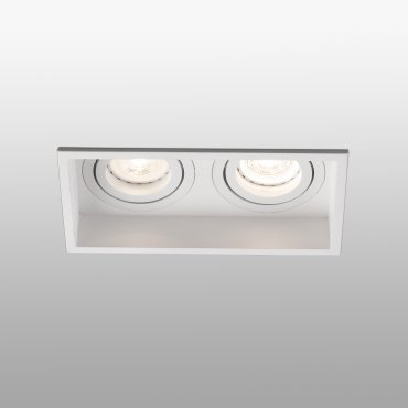 Faro Hyde - Einbaustrahler - 171 x 89 mm, 165 x 83 mm Einbaumaß - mattweiß