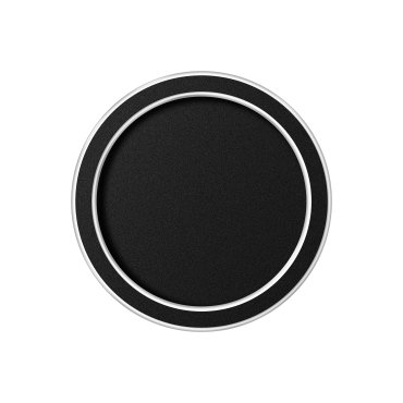 ETH Loïs - deckenleuchte - Ø 23 x 5 cm - 3 Stufen dimmbar - 15W LED inkl. - IP44 - schwarz