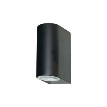 Searchlight Stratton - Außenwandleuchte - 7 x 15 cm - IP44 - schwarz