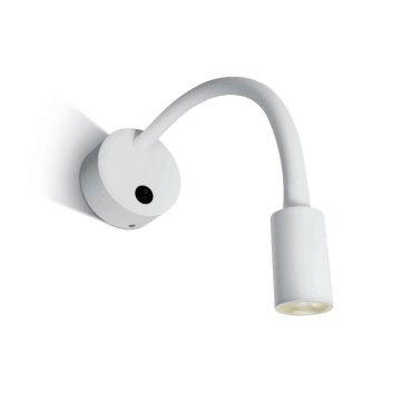 ONE Light Reading Spots - Wandleuchte mit Schalter - 20 x 8 cm - 3W LED inkl. - weiß