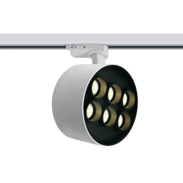 ONE Light Dark Light Tubes - Stromschienenstrahler - 3-Phasen-Schienensystem - Ø 13,5 x 7,7 cm - 36W LED inkl. - weiß
