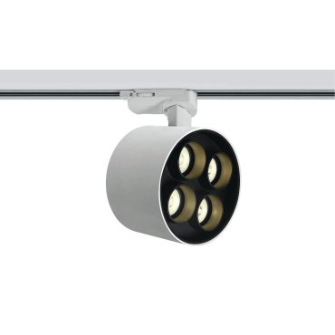 ONE Light Dark Light Tubes - Stromschienenstrahler - 3-Phasen-Schienensystem - Ø 13,5 x 7,7 cm - 24W LED inkl. - weiß