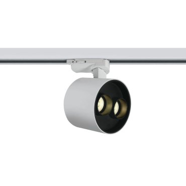 ONE Light Dark Light Tubes - Stromschienenstrahler - 3-Phasen-Schienensystem - Ø 9 x 7,3 cm - 12W LED inkl. - weiß