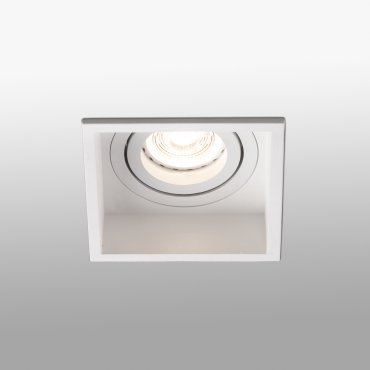 Faro Hyde - Einbaustrahler - 89 x 89 mm, 83 x 83 mm Einbaumaß - mattweiß