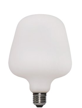 Daylight Italia Zante LED Lampe - Ø 12,5 x 17 cm - E27 - 6W dimmbar - 2700K - weiß