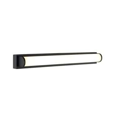 Artdelight Salto - Wandanbauleuchte - 60,8 x 9,5 x 8 cm - 12W dimmbare LED inkl - schwarz