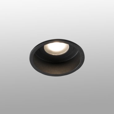 Faro Hyde - Einbaustrahler - Ø 89 mm, Ø 83 mm Einbaugröße - IP44 - mattschwarz