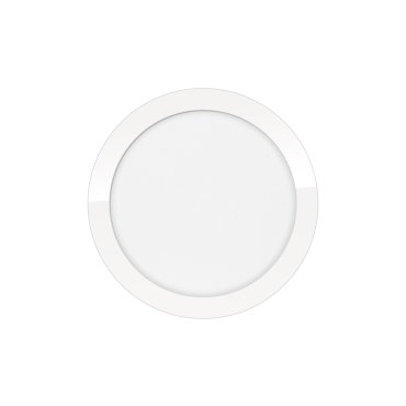 ETH Anne Round - deckenleuchte - Ø 26 x 2,7 cm - 3 Stufen dimmbar - 15W LED inkl. - IP44 - weiß