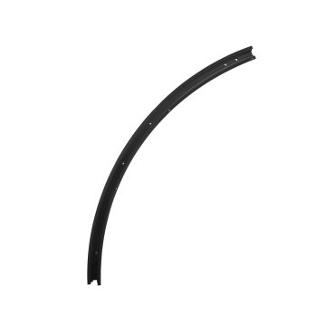 Nova Luce Curve - Kurvenbahn 90 Grad - 120 x 4,1 x 7,5 cm - Sand schwarz