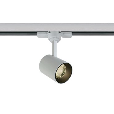 ONE Light COB Cylinder - Stromschienenstrahler - 3-Phasen-Schienensystem - Ø 6 x 7,5 cm - 8W dimmbare LED inkl. - weiß