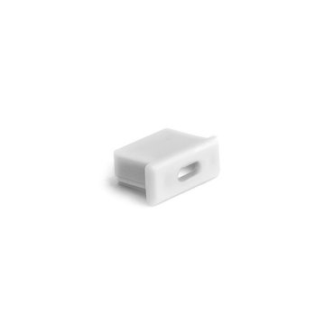 KLUS ECO-MW MICRO - offene Endkappe - weiß