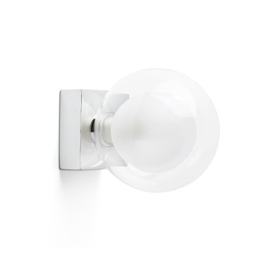 Faro Perla - Decken-/Wandleuchte - 11,5 x 15,5 x 11,5 cm - IP44 - Chrom poliert