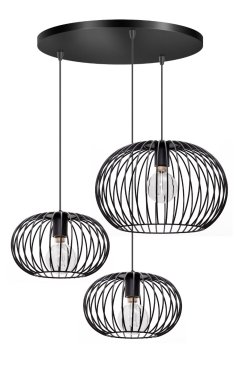 ETH Wire 2.0 – hängeleuchte – Ø 50 x 130 cm – schwarz