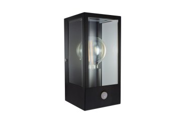 Integral LED Prato - außenwandleuchte mit bewegungsmelder - 11,5 x 11,3 x 23,7 cm - IP44 - schwarz