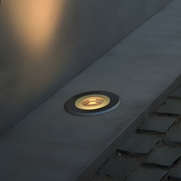 Nordlux Andor - Bodeneinbaustrahler - Ø 110 mm, Einbaudurchmesser Ø 100 mm - IP67 - Edelstahl