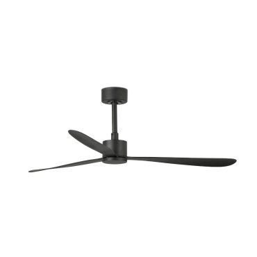 Faro Amelia - Deckenventilator - Ø 132 x 26 cm - 6 Geschwindigkeiten - inkl. Fernbedienung mit Timer - schwarz