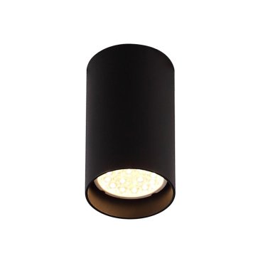 Maxlight Pet Round - Aufbaustrahler - 10 cm - schwarz
