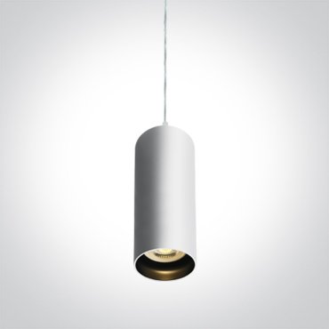ONE Light Cylinder - Hängeleuchte - Ø 6,8 x 146,5 cm - weiß