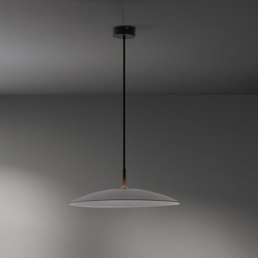 Nova Luce Polifemo - hängelampe - Ø 60 x 153 cm - 17W LED inkl. - Rauchglas und Sand schwarz
