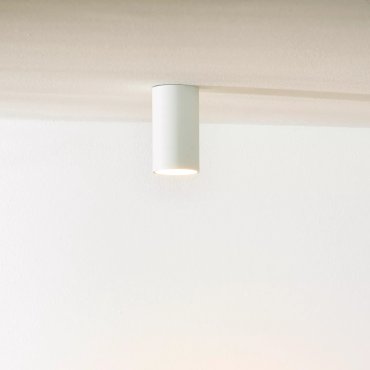 Lucide Delto Round - Aufbaustrahler - Ø 5,5 x 10 cm - 5W dimmbare LED inkl - dimmbar bis warm - weiß