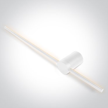 ONE Light Dekorativ - Wandleuchte - 90 x 7 x 11 cm - 15W LED inkl. - weiß