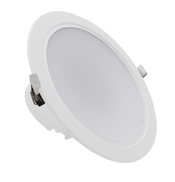 Century Italia SPOTfive - Einbaustrahler - Ø 113 mm, Ø 92 mm Einbaumaß - 9W dimmbare LED inkl - IP44 - weiß