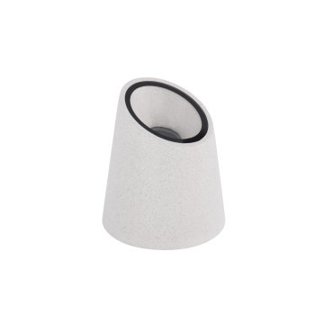 Nova Luce Fox - Bodenspot - Ø 14 x 16 cm - IP65 - weiß