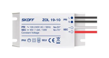 Skoff LED-Treiber - 10Vdc/230V - 19W