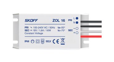 Skoff LED-Treiber - 10Vdc/230V - 16W