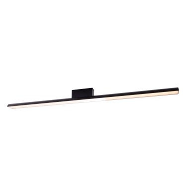 Maxlight Tampa - Deckenleuchte - 120 x 6 x 8,3 cm - 36W LED inkl. - IP44 - schwarz