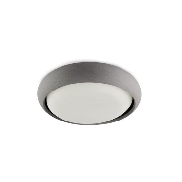 Faro Anga - Deckenleuchte - Ø 26,7 x 9 cm - 24W LED inkl. - IP44 - dunkelgrau