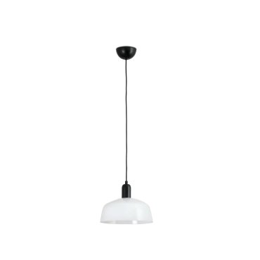 Faro Tatawin - Pendelleuchte - Ø 25 x 111,5 cm - Schwarz/Milchglas
